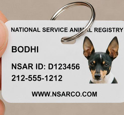 Customized Dog Tag - Service Dog