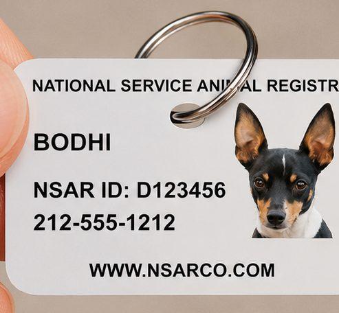 Customized Dog Tag - Therapy Dog
