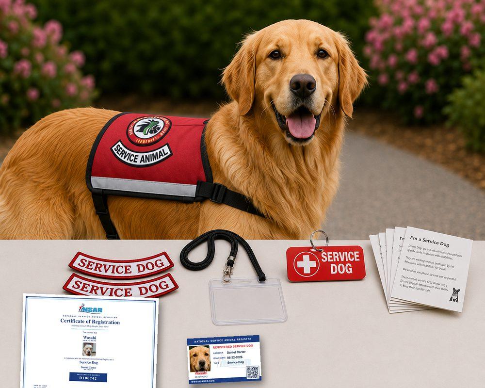 Service Dog Registration - Deluxe Kit