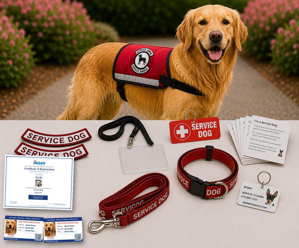 Service Dog Registration - Premium Kit